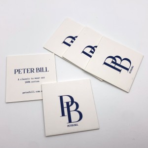 China Manufacturer for Custom Recycled Kraft Paper Hang Tag, Swing Tag with Logo