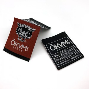Wholesale OEM/ODM OEM ODM Garment Clothing Accessories Dye Shirt Care Waring Necklace Label