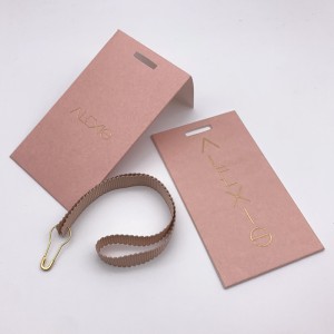 Custom Logo Luxury Hang Tags Clothing Eco Label For Wedding party birthday Hang Tag Clothing