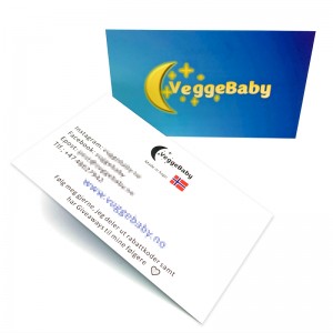 Виготовлена ​​на замовлення фірмова картка візитної картки paersonialize маркетингової картки виробника