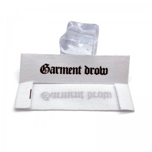 Ordinary Discount Custom Woven Labels Printing for Clothing Brand