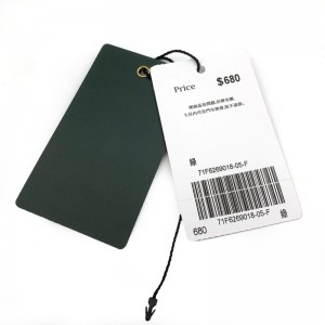Wholesale Cheapest vintage black price hang tag for garment shoes