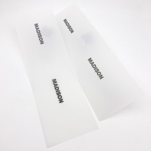 Фабрична цена Матирана хартия персонализирана хартиена лента за опаковане на кърпи