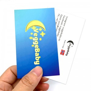 Ang custom nga gihimo nga name card nga business card nag-parsonialize sa tiggama sa marketing card