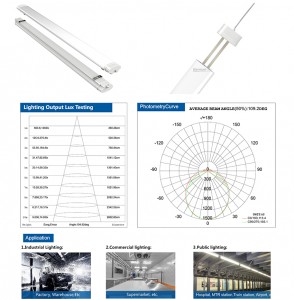 LED tri-proof light PC Without T8 Tube IP65 Waterproof TRP-L2