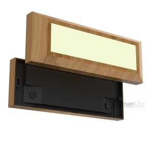 Rectangle Wall Light 6W With 3 CCT Outdoor Waterproof IP65 ABS WL-LST-2-6WCCT