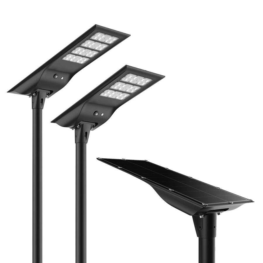 Smart Solar Light Street Control System Ip65 Die Cast Aluminum All In One SR-AL1 Featured Image