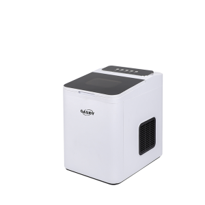 GSN-Z6D 1.5 litres 10kg-12kg/day bullet ice home use countertop ice maker with tempered glass lid and ABS body