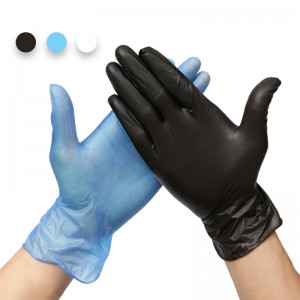 PVC Transparent Disposable Clear Color Glove Safety Gloves Nitrile Gloves Powder-Free PE Gloves Household Gloves Disposable Vinyl Gloves in Food Grade