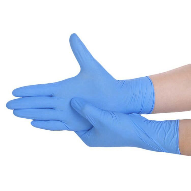 Medical Exam Glove En455 100% Nitrile Non Latex Blue Powder Free Disposable Examination Gloves Nitrile For Surgical Featured Image