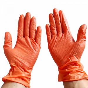 Factory Cheap Wholesale Chemo Nitrile Diamond Gloves Working Nitrile Gloves