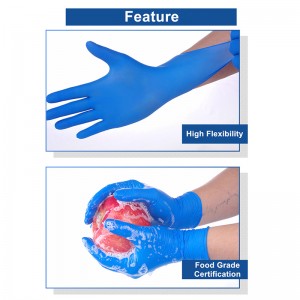 Cleaning Food Nitrile Gloves Kitchen Household Cleaning Gloves Disposable Nitrile Gloves
