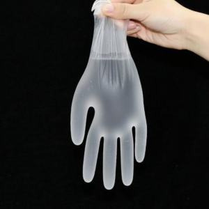 Good Market Disposable Vinyl Examination Industrial Food Safety Gloves with CE ISO En455