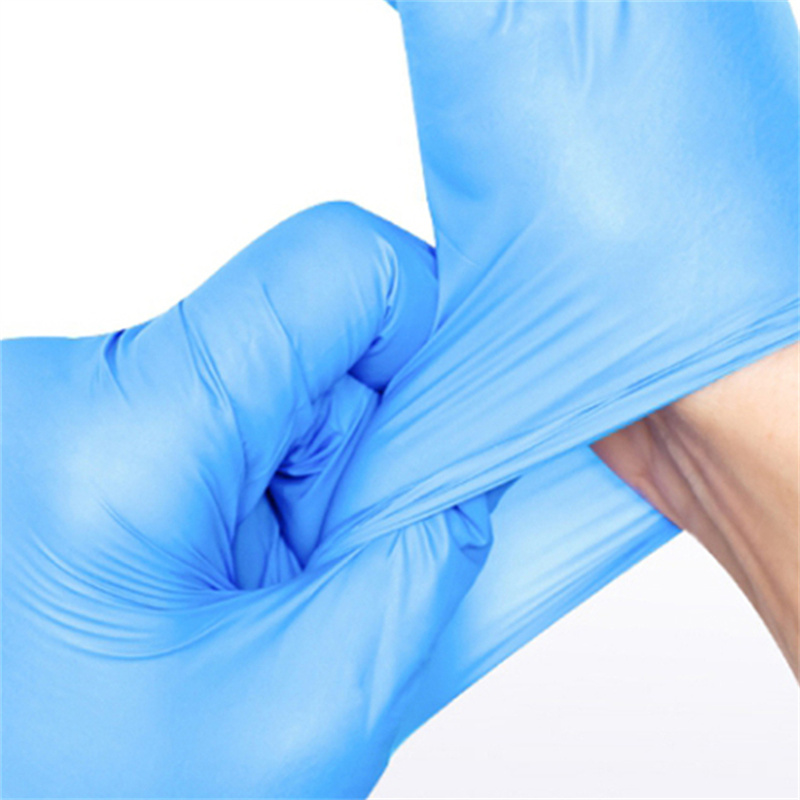 Factory Price High Quality 3mil 4mil 6mil Nitrile Gloves Disposable Powder-Free Latex Nitrile Vinyl Gloves Featured Image