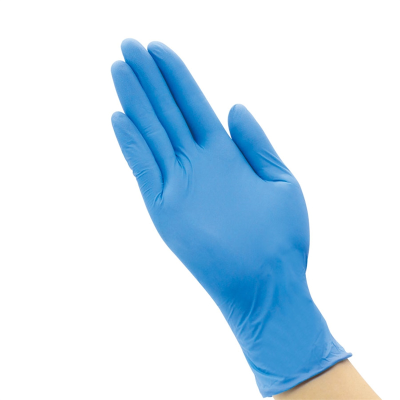 Disposable waterproof blue black nitrile powder free medical protective examination gloves nitrile surgical hand gloves Featured Image