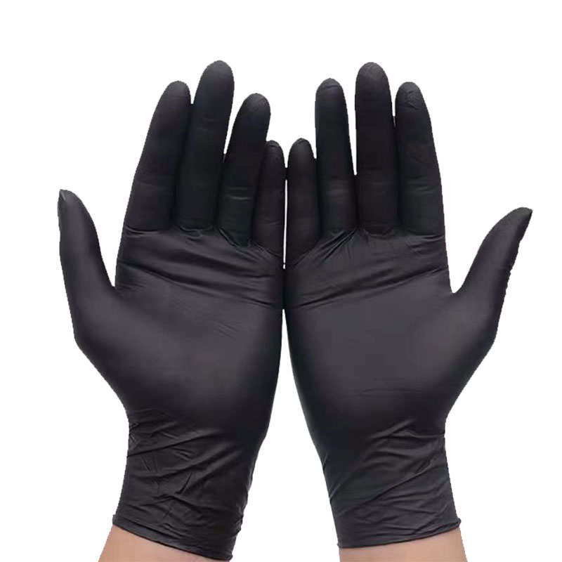 FACTORY PRICE HIGH QUALITY BLUE NITRILE GLOVES DISPOSABLE POWDER-FREE LATEX PVC VINYL NITRILE BLEND GLOVES Featured Image