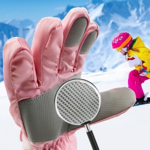 Water Repellent Cold Weather Ski Gloves for Kids Super Warm and Soft Ski Gloves