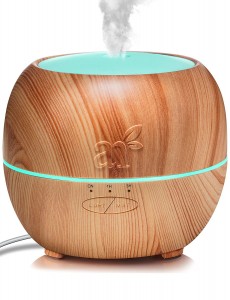 Aromatherapy Essential Oil Diffuser – 150ml Tank Ultrasonic Aroma Humidifier – Adjustable Mist Mode, Auto Shut-Off – for Home, Office & Bedroom