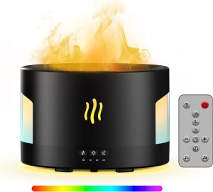 Flame Aroma Diffuser 450ml with Bluetooth Speaker
