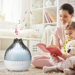 Low MOQ for 7 LED Lights Air Humidifier Essentional Aroma Diffuser with bluetooth