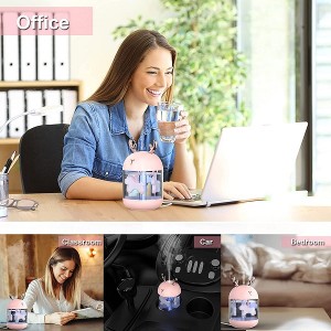 Bottom price China Personal Mini Home Cool Mist Maker Cat Paw LED Light Small Portable Car Ultrasonic Air Humidifier
