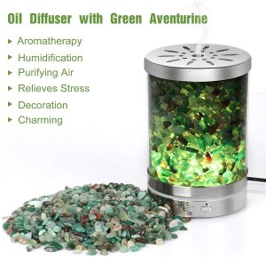 120ml Green Aventurine Essential Oil Diffuser Humidifier for Baby Room