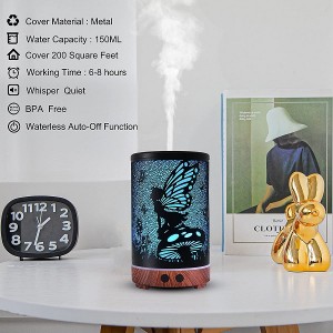 Ultrasonic Diffuser Cool Mist Humidifier 15 Lighting Changing Modes