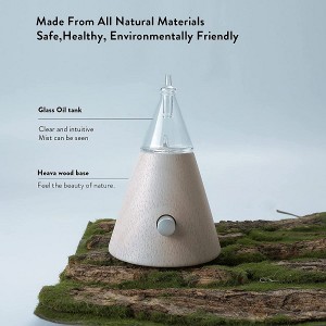 Babel Tower Aroma Nebulizer – Waterless Essential Oil Diffuser