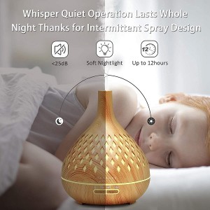 Aroma Diffuser with Remote Control 400ml Cool Mist Humidifier