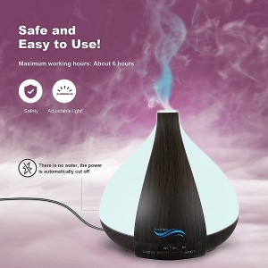 220ml Aromatherapy Diffuser with Waterless Auto Shut-Off