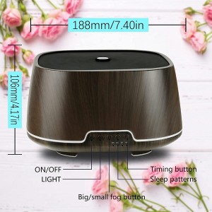 Best Price for China 2022 New Appliances USB Air Humidifier Large Space 650ml H2O Air Purifier Humidifier Essential Oils Electric Humidifier for Home