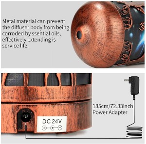 3D Deer Essential Oil Diffusers Metal Aromatherapy Oil Diffuser Humidifier