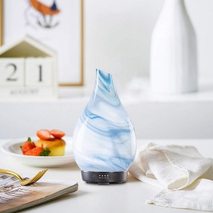 100ml Hand-Crafted Glass Essential Oil Diffuser Aroma Ultrasonic Humidifier