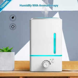 1500ml Aroma Essential Oil Diffuser for Large Room