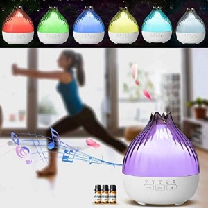 Low price for China Essential Oil Aroma Diffuser Aromatherapy Ultrasonic Cool Mist Maker Portable Bedroom Flame Air Humidifier with Night Light