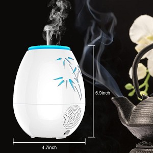 Europe style for China Smart Tuya Humidifier Essential Oil Aromatherapy LED Lamp Portable Mute Humidifier Essential Oil Aroma Diffuser for Home & Office with LED Night Light