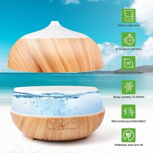 Chinese wholesale China Air Humidification Appliance/Humidifier Manufacturers wood grain Aroma diffuser