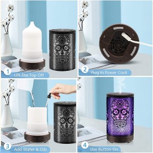 100ml Metal Aromatherapy Ultrasonic Scent Home Office Gift