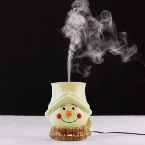 Getter 100ml Ultrasonic Cool Mist Humidifier Timing White Ceramic Atomizer Aroma Essential Oil Diffuser