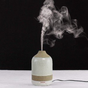 Getter New Hand-Make premium ceramic Classical ultrasonic steaming aroma essential oil diffuser with big mist