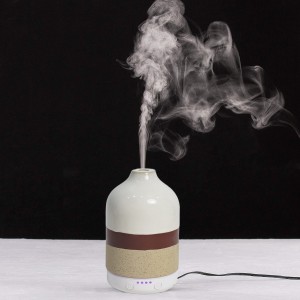 Getter High Quality 100ml Aroma Oil Diffusors Ceramic Essential Oil Diffuser Air Humidifier