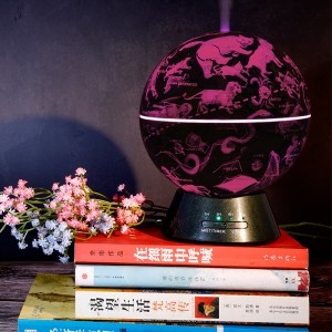 China Gold Supplier for China Ultrasonic Air Humidifier Aroma Diffuser 400ml Essential Oil Aromatherapy Difusor with Warm and Color LED Lamp Humidificador