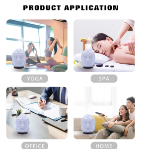 Factory Directly supply China 100ml Ceramic Essential Oil Diffuser Air Purifier SPA Ultrasonic Aroma Diffuser Humidifier