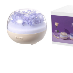 2022 EVERLASTING flower essential oil aroma humidifier 7 color changing -8805