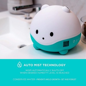 Cute Little Hippo Humidifier, Diffuser and Night Light for Children/Kids