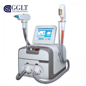 China Wholesale Hair Removal Machine Suppliers –  2 in 1 powerful ipl laser shr hair removal machines – GGLT
