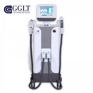 China Wholesale Alexandrite Laser Hair Removal Suppliers –  4 in 1 E-light IPL RF OPT Nd yag laser multifunction laser machine – GGLT