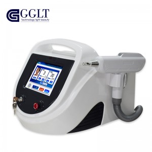 China Wholesale Tattoo Removal Laser Factories –  1064 /532 Nd Yag Q Switch Laser Tattoo Eyebrow Removal Machine – GGLT