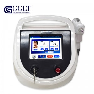 China Wholesale Tattoo Laser Removal Machine Factory –  Factory sales Q Switch Nd Yag Laser Tattoo Removal carbon peeling Machine – GGLT