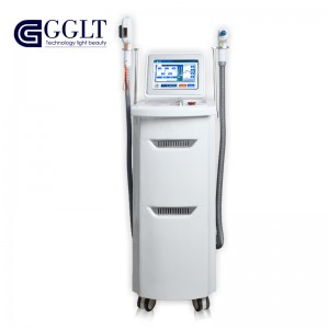 China Wholesale 808 Diode Laser Hair Removal Factory –  Multifunctional Nd yag laser and SHR E light hair removal machine – GGLT